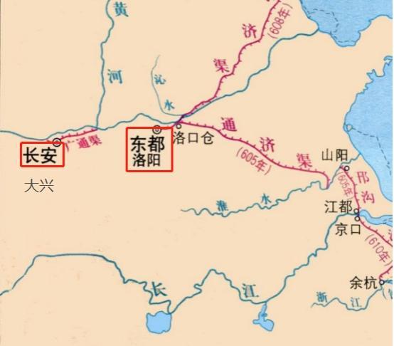 隋朝的都城定在哪里,隋朝的都城是在-第4张图片-文史 隋朝的都城定在哪里,隋朝的都城是在-第4张图片-文史
