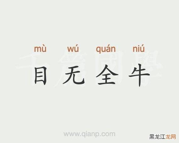 成语目无全牛的故事(成浯目无全牛)-第7张图片-文史 成语目无全牛的故事(成浯目无全牛)-第7张图片-文史