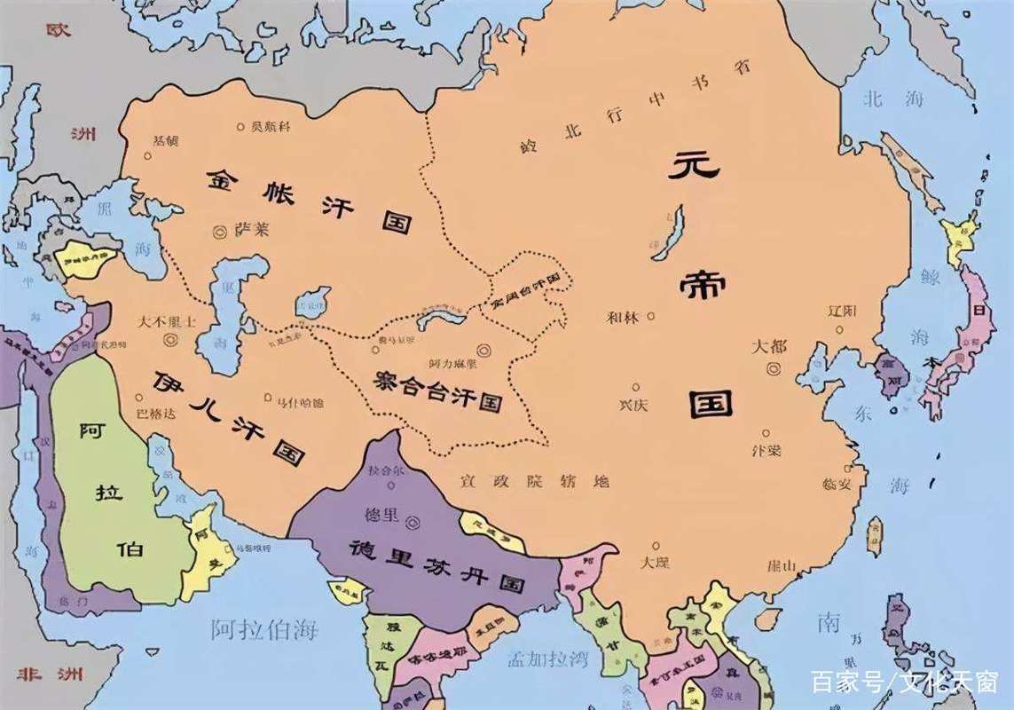 元朝的行政区域是如何划分的（元朝的行政区划和管理制度）