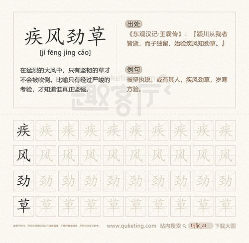 疾风劲草有什么历史典故(疾风劲草给你带来了哪些体验?)-第2张图片-文史 疾风劲草有什么历史典故(疾风劲草给你带来了哪些体验?)-第2张图片-文史