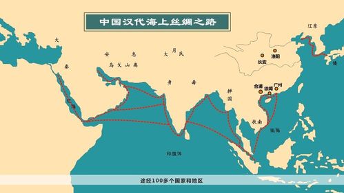 西汉丝绸之路：西汉时期的丝绸之路路线图是怎样的,西汉丝绸之路的终点是哪里