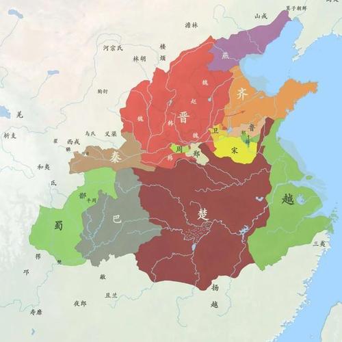 揭春秋时期的第一强国晋国（春秋时期第一个称霸的国家）