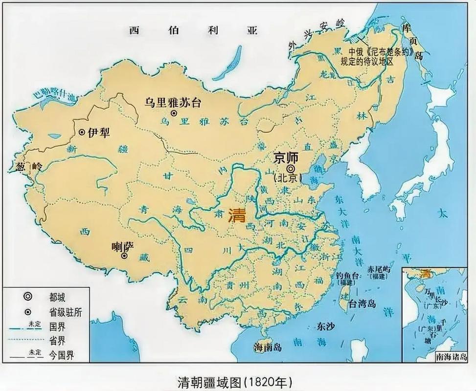 清朝地图:历史上清朝的疆域有多大(清朝疆域面积地图)-第6张图片-文史 清朝地图:历史上清朝的疆域有多大(清朝疆域面积地图)-第6张图片-文史