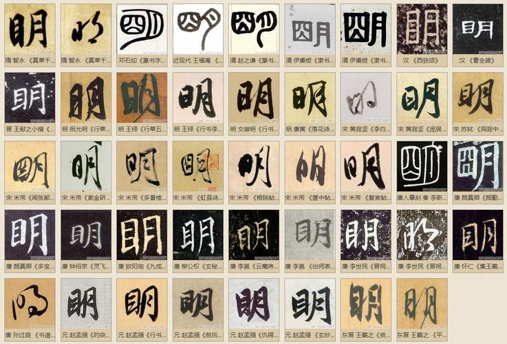 明朝流行字体介绍,明朝的字体-第7张图片-文史 明朝流行字体介绍,明朝的字体-第7张图片-文史