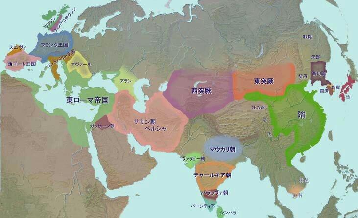 隋朝疆域图:隋朝的疆域有多大,隋朝疆域面积有多大?-第5张图片-文史 隋朝疆域图:隋朝的疆域有多大,隋朝疆域面积有多大?-第5张图片-文史