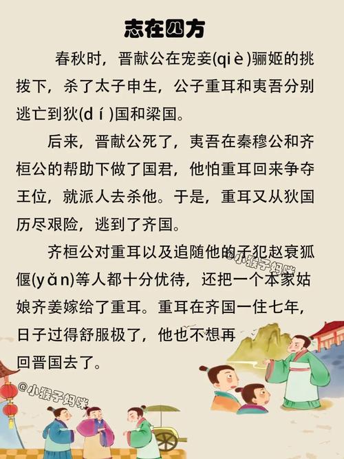 成语志在四方的主人公是谁（志在四方成语故事概括）