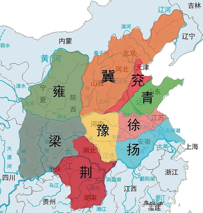 西汉十三州:西汉时期的十三州地图是怎样的(西汉十三州地图全图高清版)-第3张图片-文史 西汉十三州:西汉时期的十三州地图是怎样的(西汉十三州地图全图高清版)-第3张图片-文史