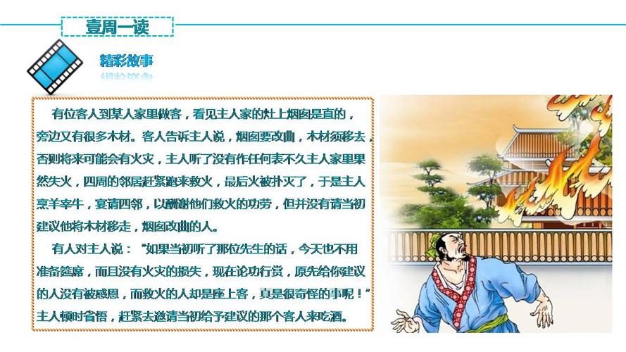 曲突徙薪这个成语故事的主人公是谁(曲突徙薪成语故事视频)-第5张图片-文史 曲突徙薪这个成语故事的主人公是谁(曲突徙薪成语故事视频)-第5张图片-文史