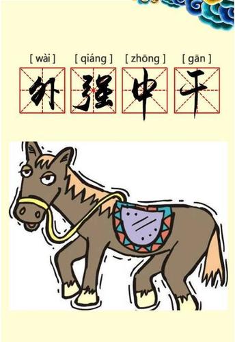 外强中干有什么历史典故,外强中干的故事和寓意