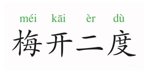 成语梅开二度,成语梅开二度的用法-第4张图片-文史 成语梅开二度,成语梅开二度的用法-第4张图片-文史