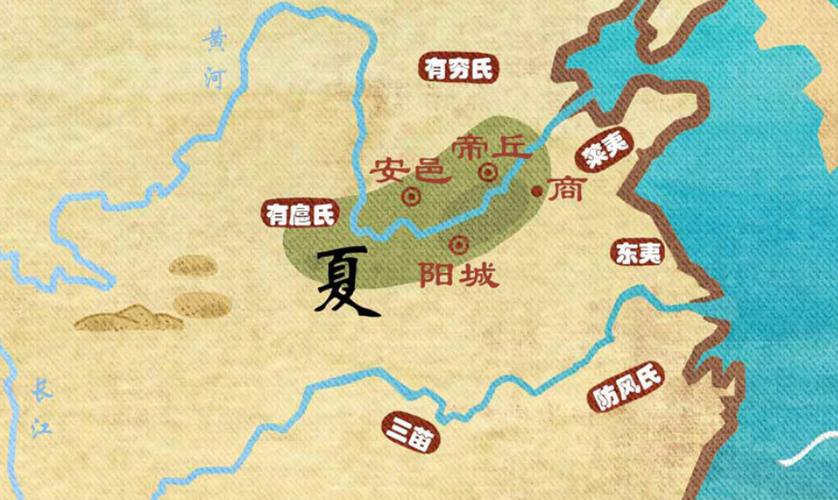 历史揭秘:夏朝皇帝自启之后的朝代,夏朝起讫-第2张图片-文史 历史揭秘:夏朝皇帝自启之后的朝代,夏朝起讫-第2张图片-文史