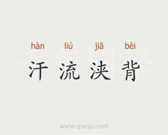 汗流浃背有什么历史典故,汗流浃背的典故的原因-第3张图片-文史 汗流浃背有什么历史典故,汗流浃背的典故的原因-第3张图片-文史