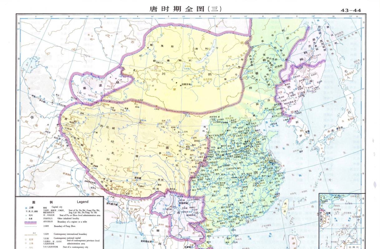 中国夏朝历史地图（中国夏朝疆域图）
