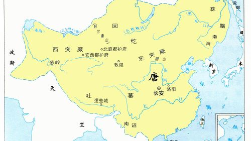 唐朝地图:历史上的唐朝疆域有多大,唐朝疆域究竟多大-第3张图片-文史 唐朝地图:历史上的唐朝疆域有多大,唐朝疆域究竟多大-第3张图片-文史