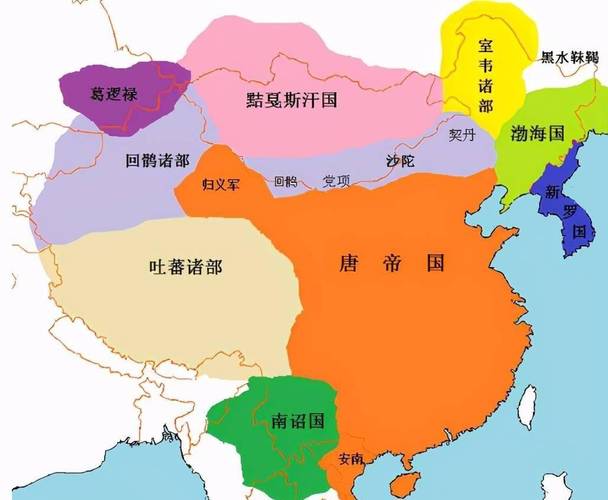 唐朝地图:历史上的唐朝疆域有多大,唐朝疆域究竟多大-第5张图片-文史 唐朝地图:历史上的唐朝疆域有多大,唐朝疆域究竟多大-第5张图片-文史