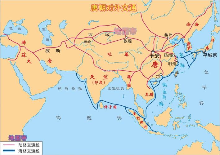 唐朝地图:历史上的唐朝疆域有多大,唐朝疆域究竟多大-第8张图片-文史 唐朝地图:历史上的唐朝疆域有多大,唐朝疆域究竟多大-第8张图片-文史