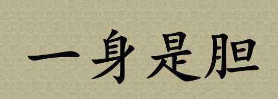 解析成语一身是胆,成语一身什么胆-第5张图片-文史 解析成语一身是胆,成语一身什么胆-第5张图片-文史