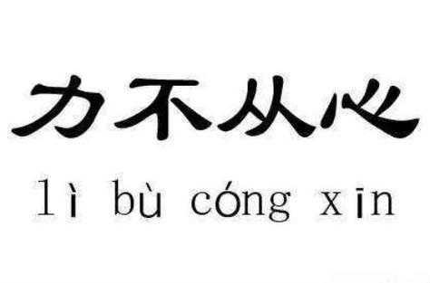 力不从心的意思是什么,力不从心的意思是什么,怎么回答-第8张图片-文史 力不从心的意思是什么,力不从心的意思是什么,怎么回答-第8张图片-文史