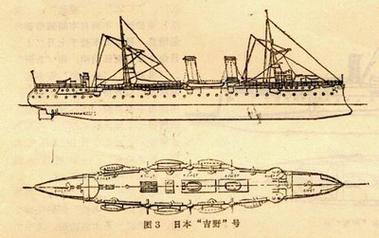 甲午战争日舰船:“吉野”号巡洋舰简介(日本吉野号装甲巡洋舰)-第7张图片-文史 甲午战争日舰船:“吉野”号巡洋舰简介(日本吉野号装甲巡洋舰)-第7张图片-文史