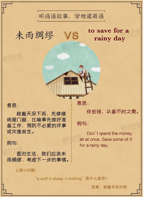 成语未雨绸缪的主人公是谁(成语未雨绸缪读音)-第7张图片-文史 成语未雨绸缪的主人公是谁(成语未雨绸缪读音)-第7张图片-文史