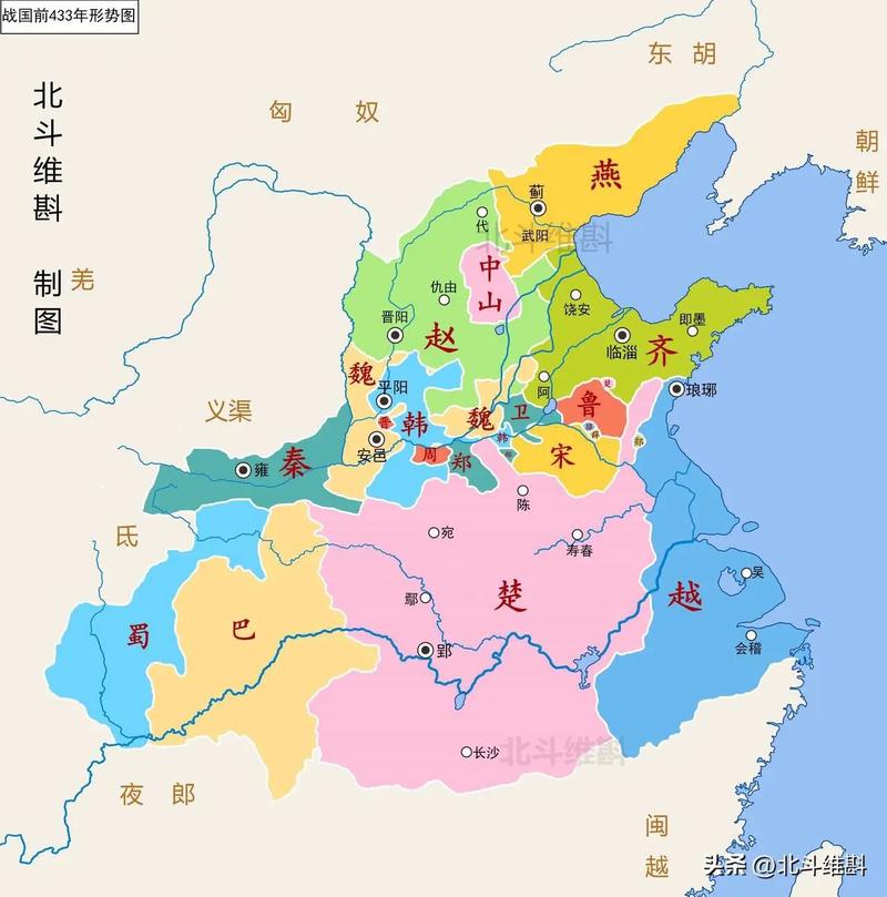 战国地图全图,春秋战国地图全图-第2张图片-文史 战国地图全图,春秋战国地图全图-第2张图片-文史