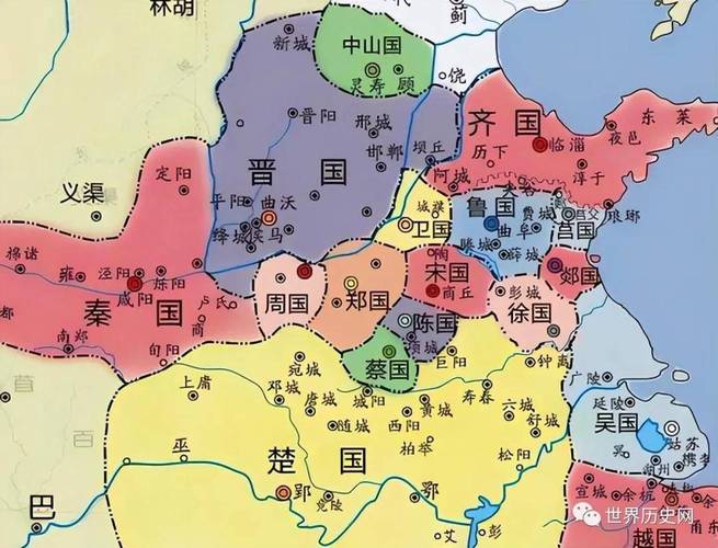 春秋的版图是怎样的,春秋版图演变-第3张图片-文史 春秋的版图是怎样的,春秋版图演变-第3张图片-文史