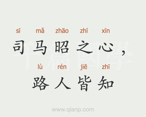 成语司马昭之心路人皆知中的司马昭指谁(司马昭之心,路人皆知是成语吗)-第6张图片-文史 成语司马昭之心路人皆知中的司马昭指谁(司马昭之心,路人皆知是成语吗)-第6张图片-文史