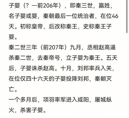 秦三世赢子婴是谁的儿子,秦三世子婴为什么杀赵高-第6张图片-文史 秦三世赢子婴是谁的儿子,秦三世子婴为什么杀赵高-第6张图片-文史