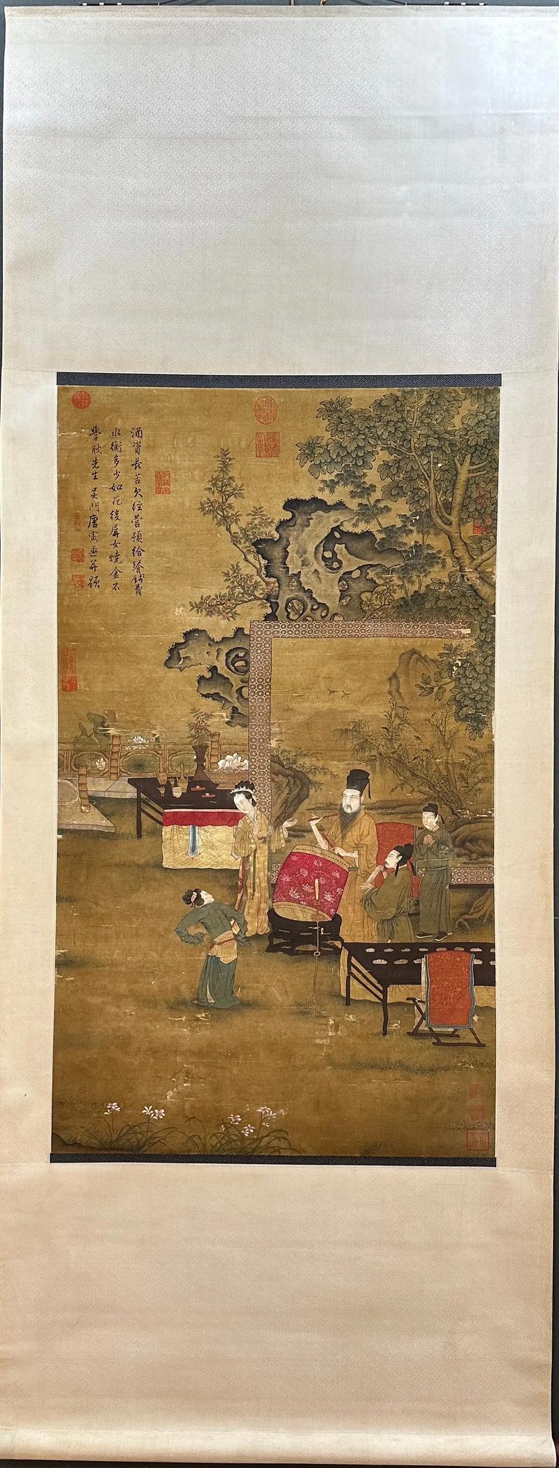 韩熙载夜宴图的作者是谁,韩熙载夜宴图作者是哪个朝代的-第6张图片-文史 韩熙载夜宴图的作者是谁,韩熙载夜宴图作者是哪个朝代的-第6张图片-文史