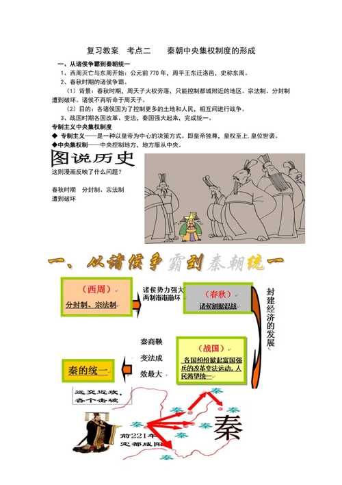 秦朝中央集权制度的形成（秦朝中央集权制度的形成有何积极影响）