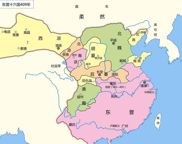 南北朝历史：南北朝期间有多少个国家,南北朝共有多少个国家