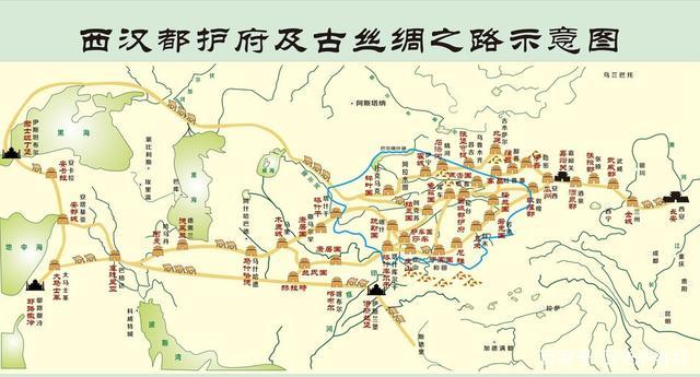 西域都护府遗址是现在的哪里,西域都护府的作用及意义是什么?-第2张图片-文史 西域都护府遗址是现在的哪里,西域都护府的作用及意义是什么?-第2张图片-文史