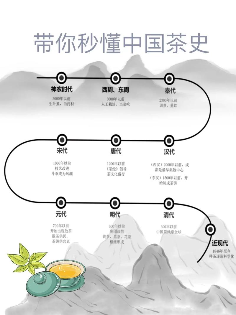 茶起源于何时,茶起源于哪个朝代?-第4张图片-文史 茶起源于何时,茶起源于哪个朝代?-第4张图片-文史