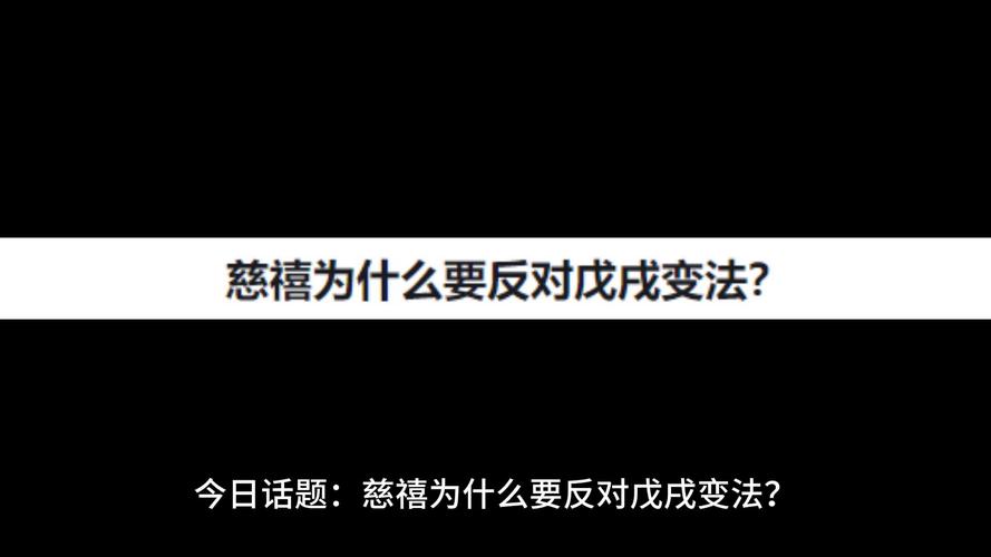 慈禧并非一开始就反对,慈禧并非一开始就反对慈禧吗